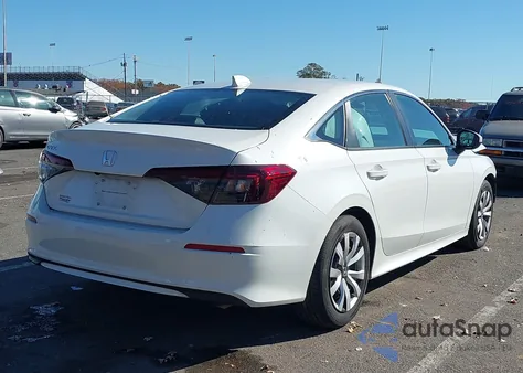 2025 Honda Civic Lx z USA, uszkodzony, nr VIN 2HGFE2F24SH571927